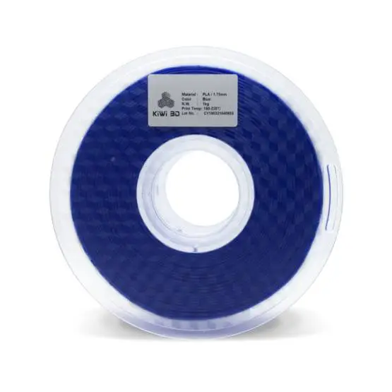 Kiwi3D Blue PLA 3D Printer Filament | 1.75M, 1KG Spool - Image 4