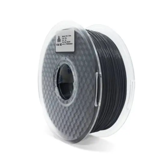 Kiwi3D Grey PLA 3D Printer Filament | 1.75M, 1KG Spool