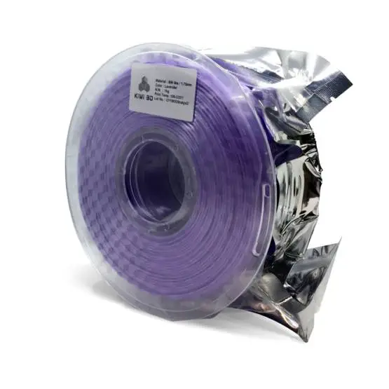 Kiwi3D Lavender Silk PLA 3D Printer Filament | 1.75M, 1KG Spool - Image 5