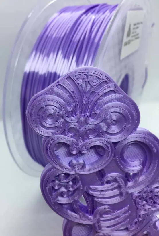 Kiwi3D Lavender Silk PLA 3D Printer Filament | 1.75M, 1KG Spool - Image 2