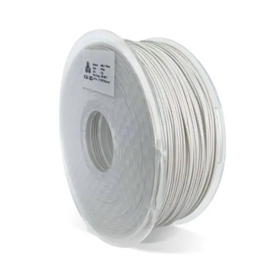 Kiwi3D White ASA 3D Printer Filament | 1.75MM, 1KG Spool